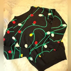 Kids Christmas Lights Sweater